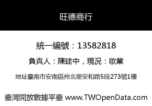 旺德商行