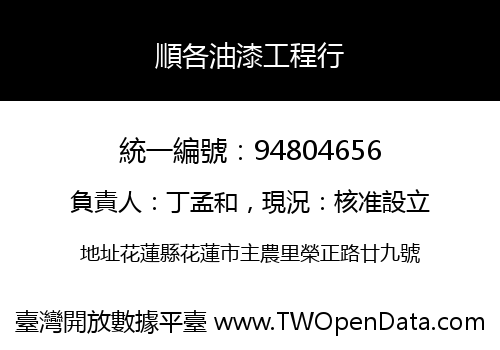 順各油漆工程行