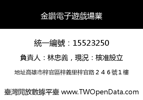 金讚電子遊戲場業