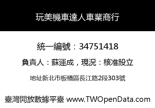 玩美機車達人車業商行