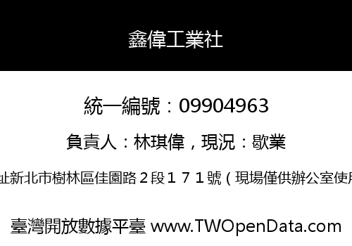 鑫偉工業社