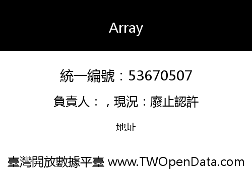 Array