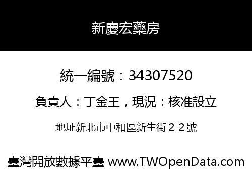 新慶宏藥房