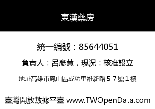 東漢藥房