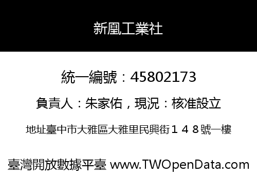 新凰工業社