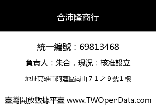 合沛隆商行
