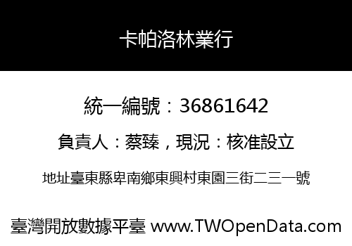 卡帕洛林業行