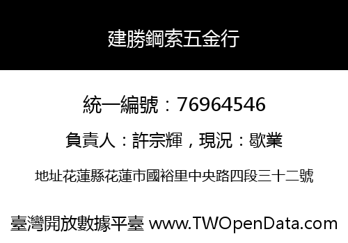 建勝鋼索五金行