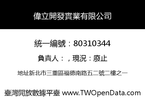 偉立開發實業有限公司