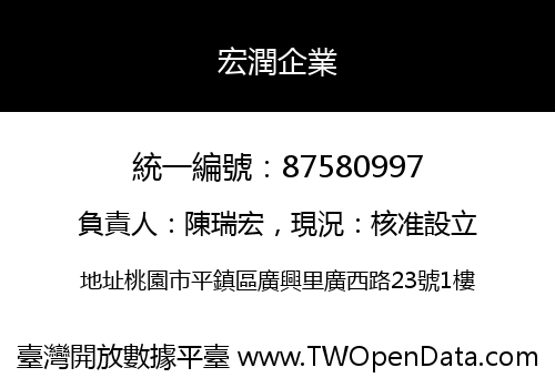 宏潤企業