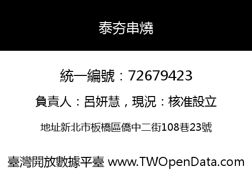 泰夯串燒