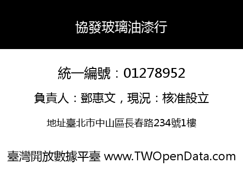 協發玻璃油漆行