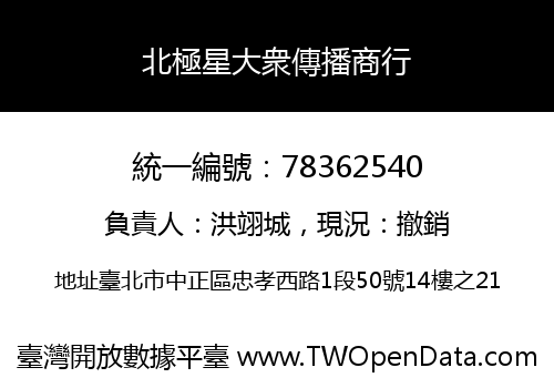 北極星大衆傳播商行