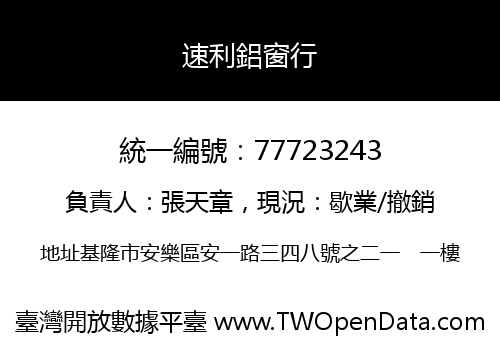 速利鋁窗行