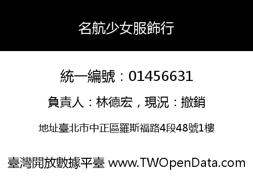 名航少女服飾行