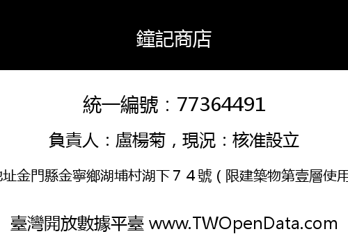 鐘記商店