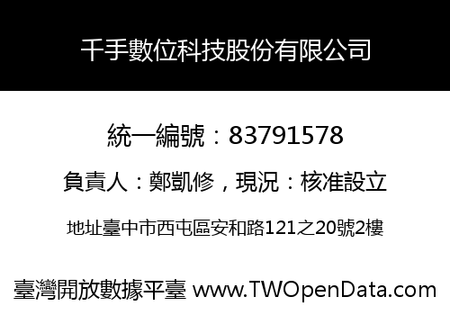 千手數位科技股份有限公司