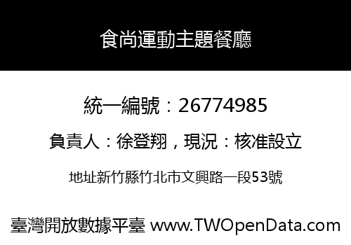 食尚運動主題餐廳