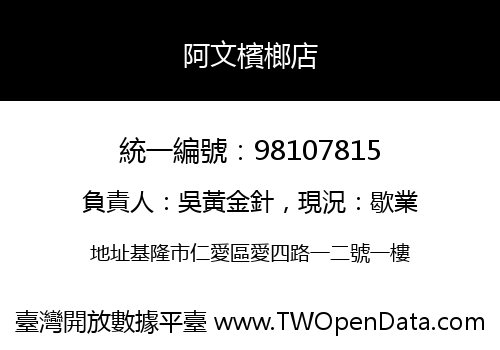 阿文檳榔店