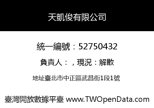 天凱俊有限公司