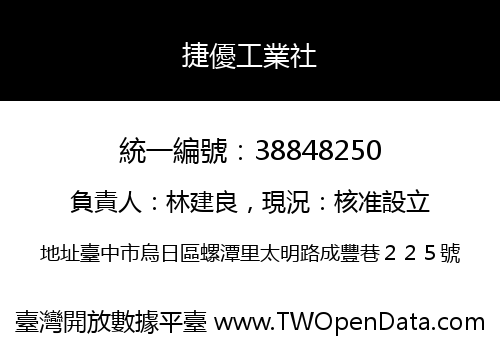 捷優工業社