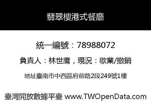 翡翠樓港式餐廳