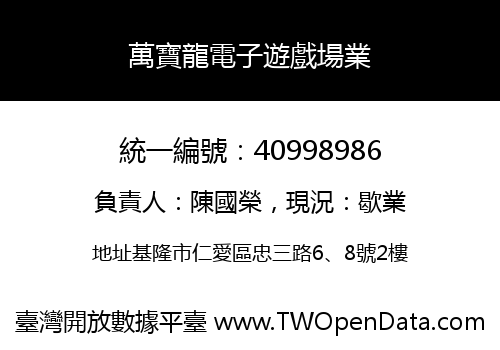 萬寶龍電子遊戲場業