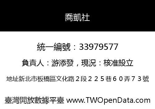喬凱社
