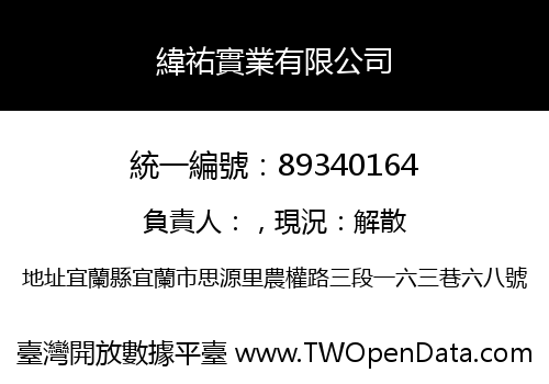 緯祐實業有限公司