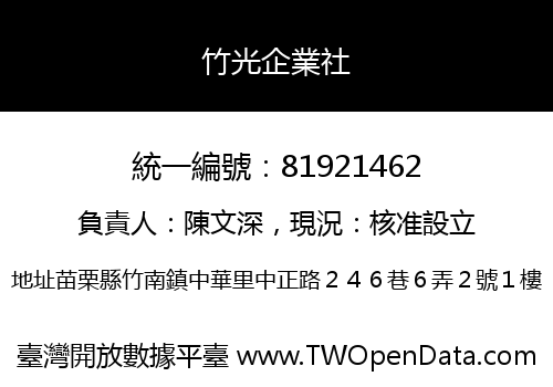 竹光企業社