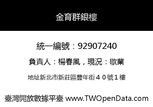 金育群銀樓