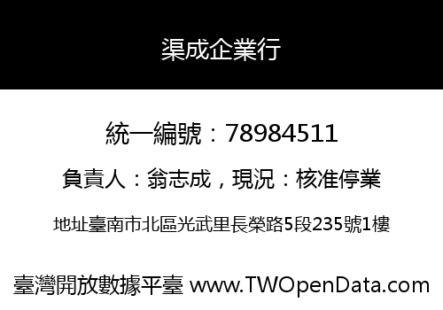 渠成企業行