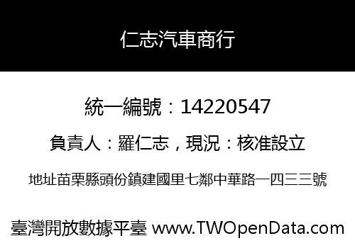 仁志汽車商行