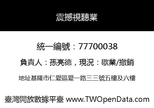震撼視聽業