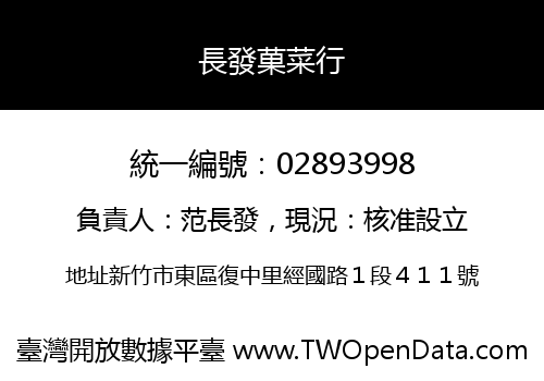 長發菓菜行