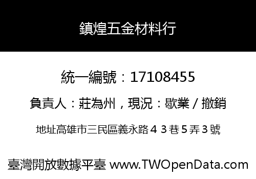鎮煌五金材料行
