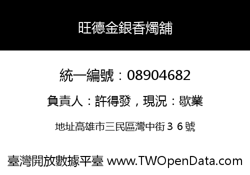 旺德金銀香燭舖