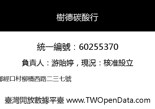 樹德碳酸行