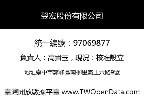 翌宏股份有限公司