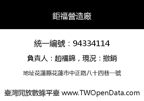 鉅福營造廠