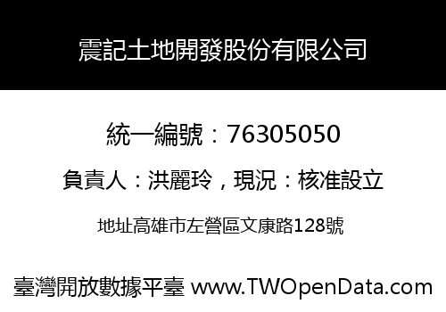 震記土地開發股份有限公司