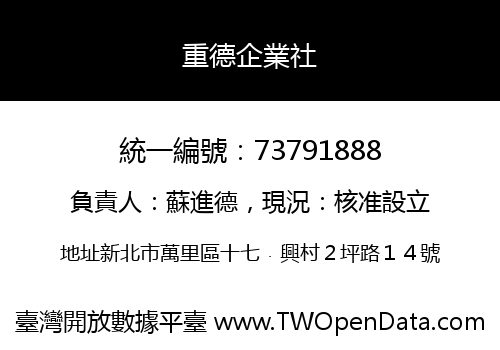 重德企業社
