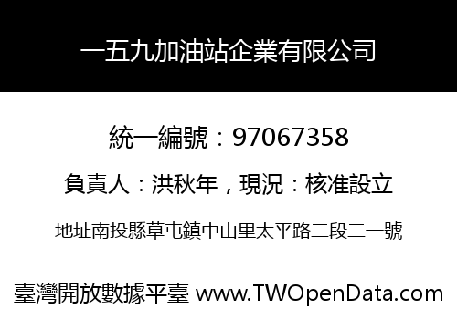 一五九加油站企業有限公司
