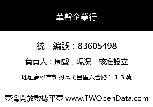 華聲企業行