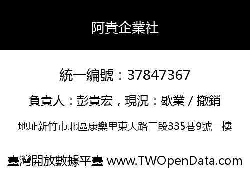 阿貴企業社
