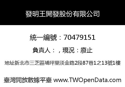 發明王開發股份有限公司