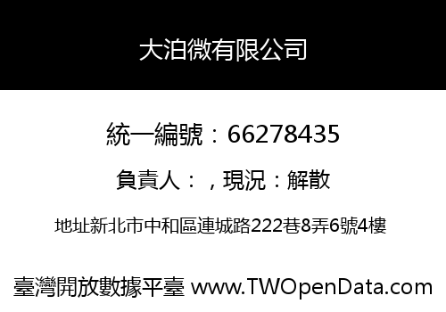 大泊微有限公司