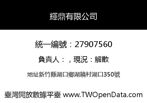 輝鼎有限公司