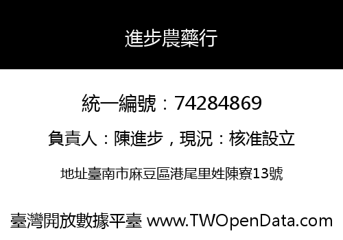 進步農藥行