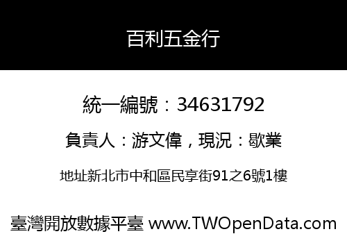 百利五金行